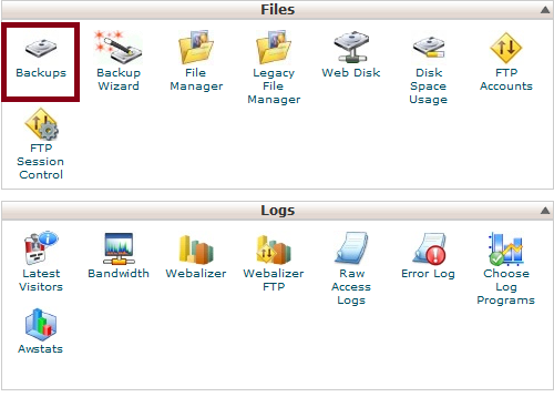 Cpanel Backup